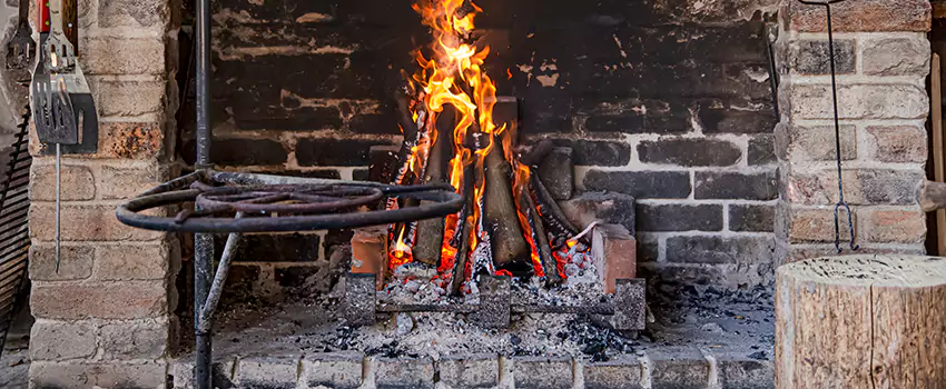 Cracked Electric Fireplace Bricks Repair Services  in Edwardsville, IL