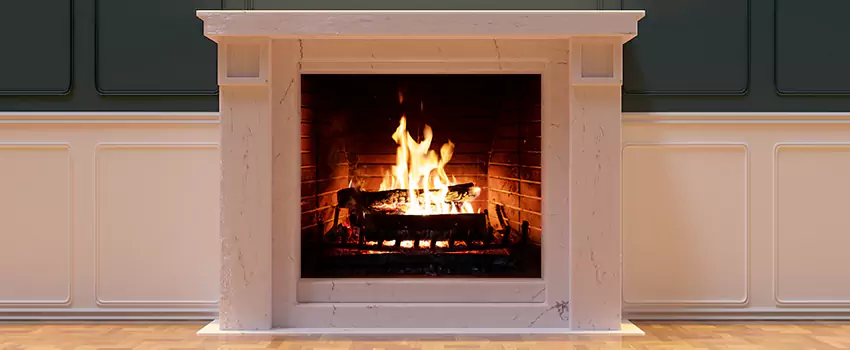 Decorative Electric Fireplace Installation in Edwardsville, Illinois