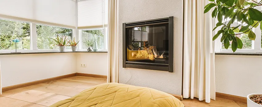 Residential Fireplace Ceramic Glass Installation in Edwardsville, IL