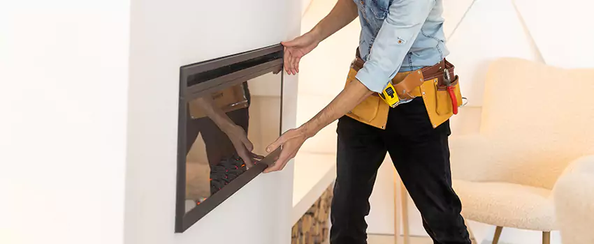 Metal Fireplace Installation in Edwardsville, Illinois