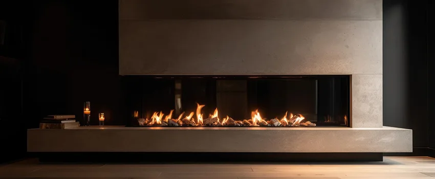 Gas Fireplace Ember Bed Design Services in Edwardsville, Illinois