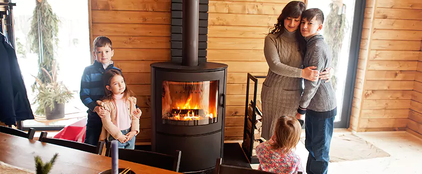 Morso Cast Iron Fireplace Insert Installation in Edwardsville, Illinois