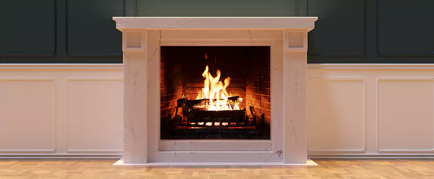 Open Flame Wood-Burning Fireplace Installation Services in Edwardsville, Illinois