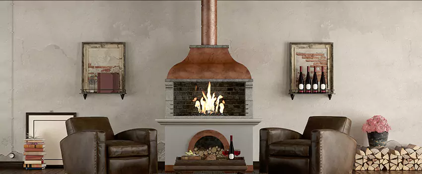 Thelin Hearth Products Providence Pellet Insert Fireplace Installation in Edwardsville, IL