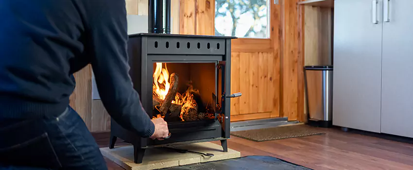 Open Hearth Wood Fireplace Installation in Edwardsville, IL