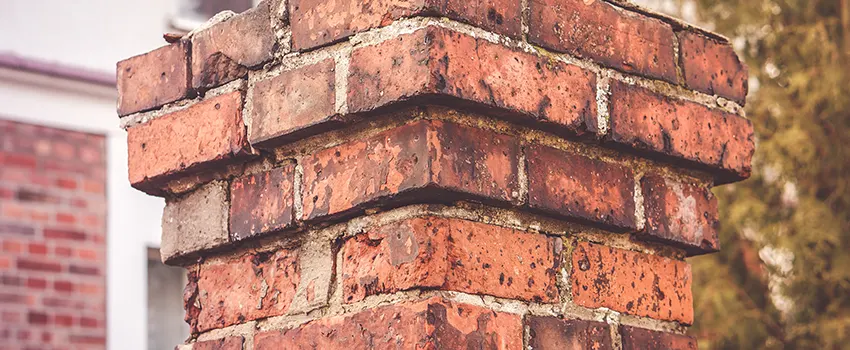 Cracked Chimney Bricks Repair Cost in Edwardsville, Illinois