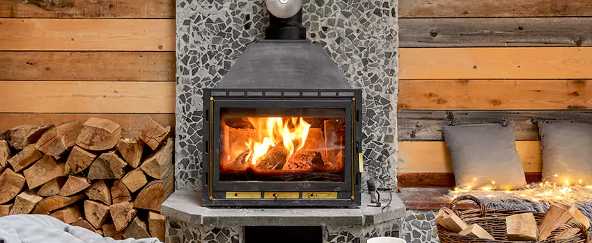 Outdoor Morso Fireplace Broken Screen Replacement in Edwardsville, IL