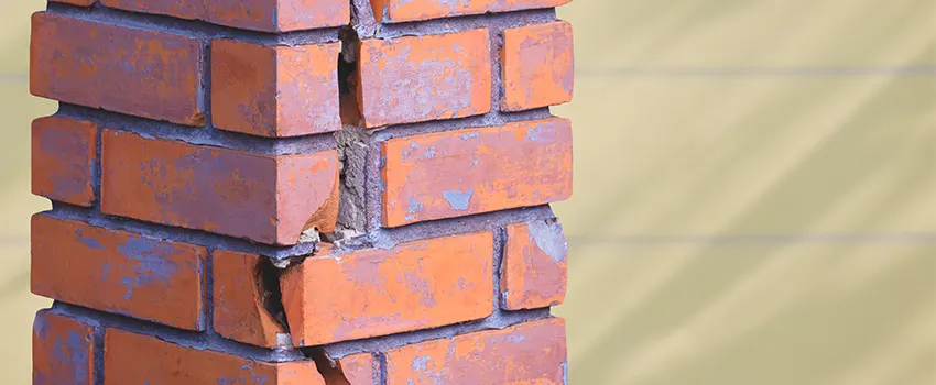 Repairing Cracked Porcelain Tiles for Fireplace in Edwardsville, IL